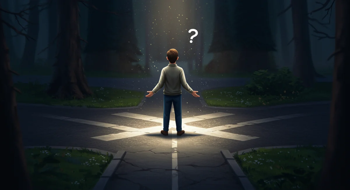 Character grappling with the aftermath of a major plot twist and shocking revelation