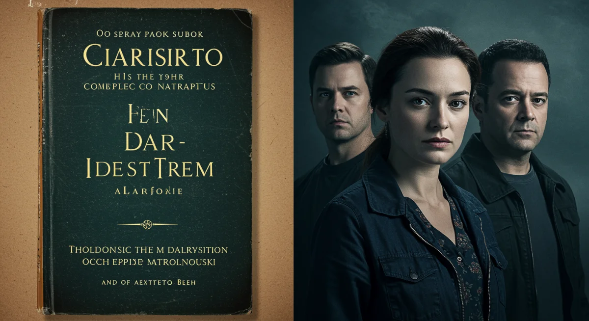 Book cover next to a scene from a successful drama adaptation, showcasing faithful character portrayal.