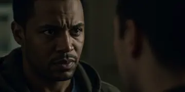 Conflicted lead character contemplating moral choices in a modern US drama