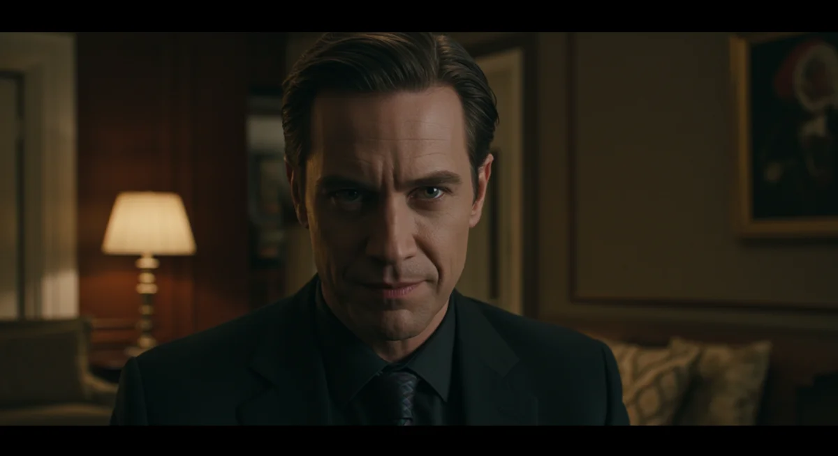 Complex antagonist character study from Crimson Ties