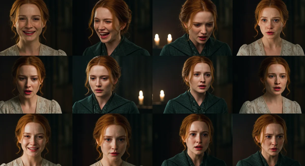 Lead actress emotional range in Echoes of the Past