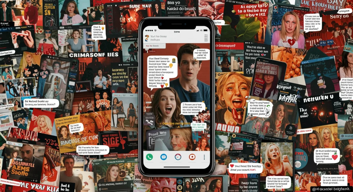 Social media reactions to Crimson Lies plot twist