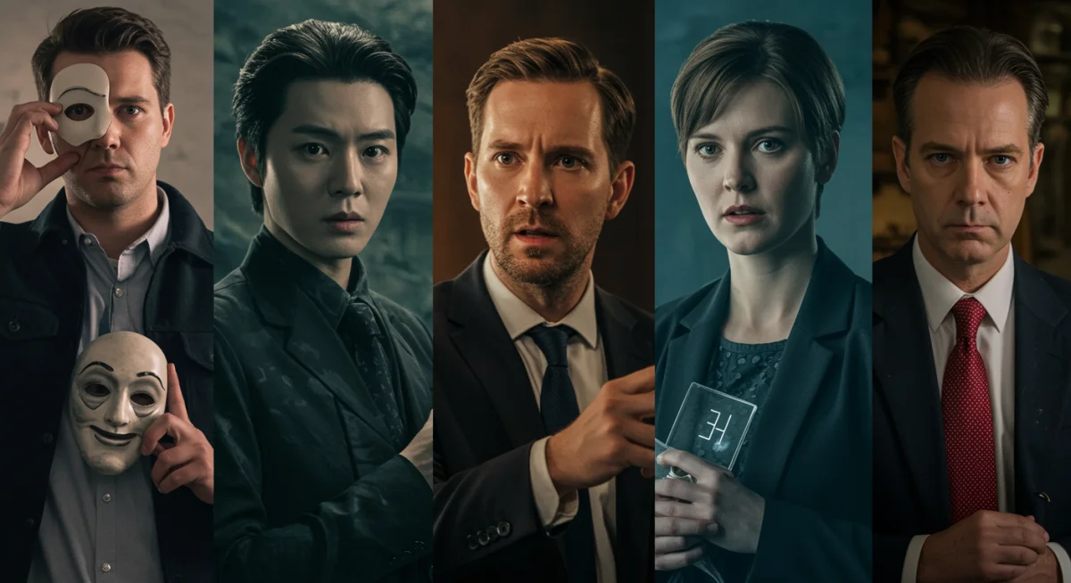 Visual representation of the five shocking plot twists from 2026 dramas