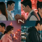 Romantic drama genres collage from sweet to spicy