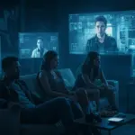 US audiences captivated by sci-fi dramas on futuristic screens in 2026