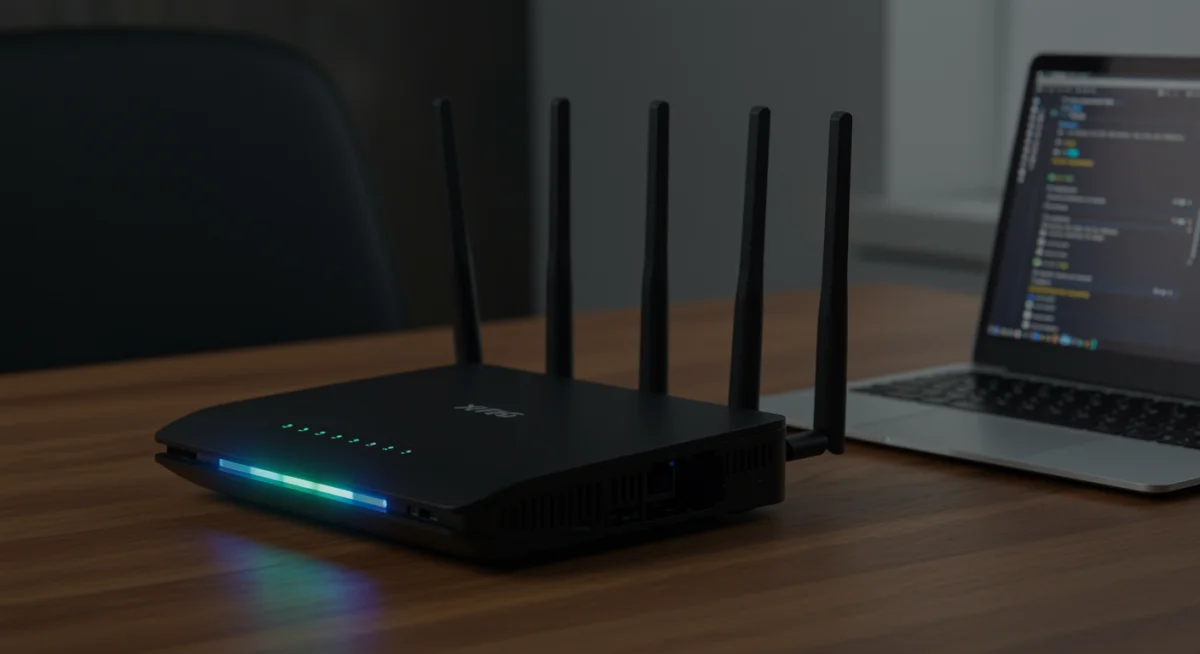 High-performance Wi-Fi 6E router for streaming